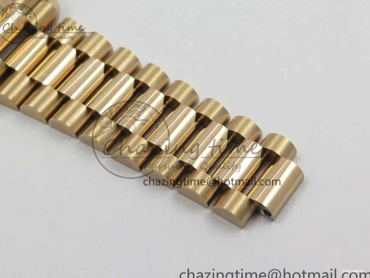 Best Bp RG Crystral 36 Edition 128239 on MOP Bracelet RG President Markers Dial Day-Date Maker White 0319